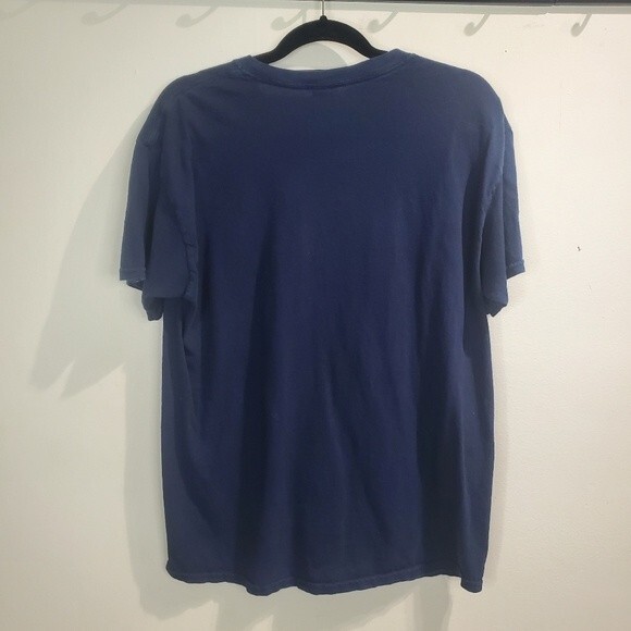 Cherokee North Carolina wolf howling w/ tee pees in the night tee large vintage - Picture 5 of 5